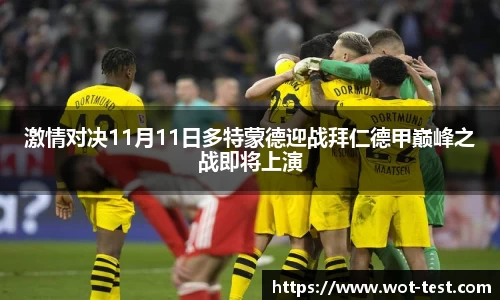 激情对决11月11日多特蒙德迎战拜仁德甲巅峰之战即将上演